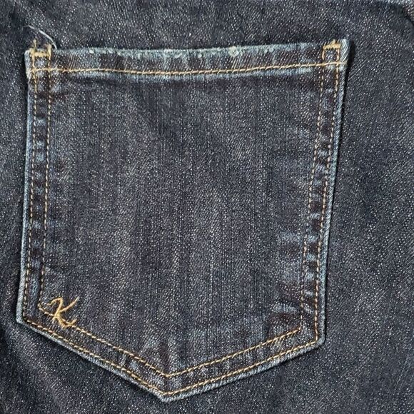 Kut From The Kloth Sophia Denim Culottes Jeans 2 Dark Wash - Picture 7 of 11